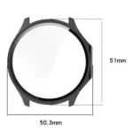 Tempered Film Integrated PC Watch Protective Case - Image 3