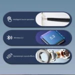 GS06 Smart Glasses, Support AI Smart Chip / Bluetooth Call / Outdoor Sports - Image 3