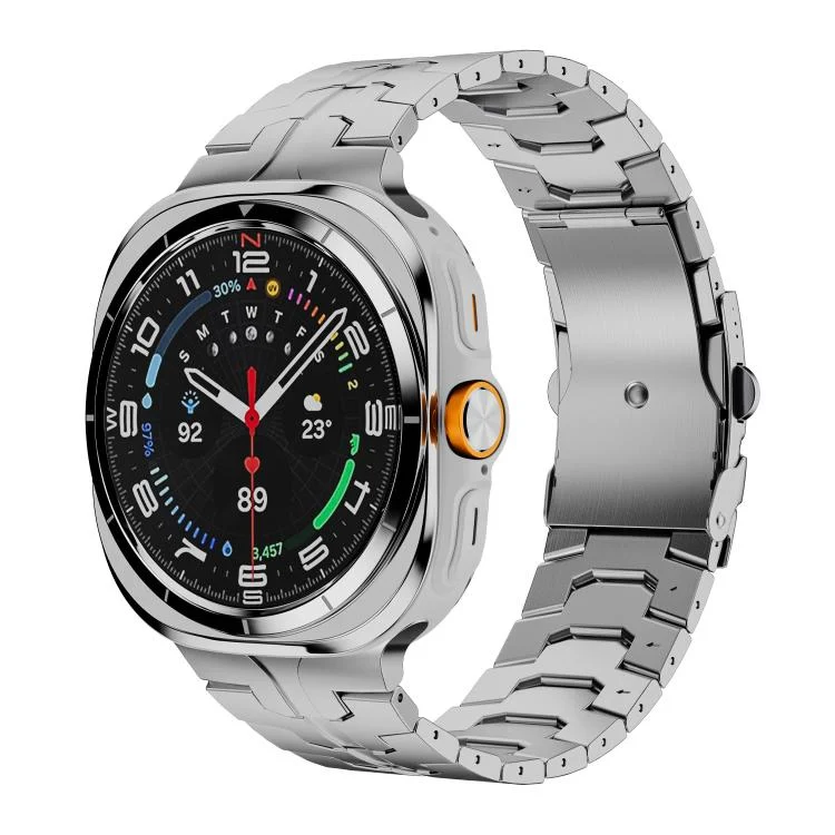 Titanium Alloy Safety Buckle Metal Watch Band
