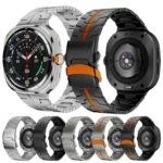 Titanium Alloy Safety Buckle Metal Watch Band - Image 2