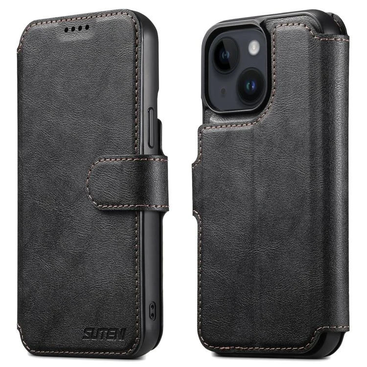 SYA002820007A.webp Suteni Q05 2-in-1 Multi-function Detachable Wallet MagSafe Phone Case, For iPhone 15 Plus, For iPhone 15, For iPhone 14 Plus, For iPhone 14, For iPhone 14 Pro, For iPhone 14 Pro Max - Image 1