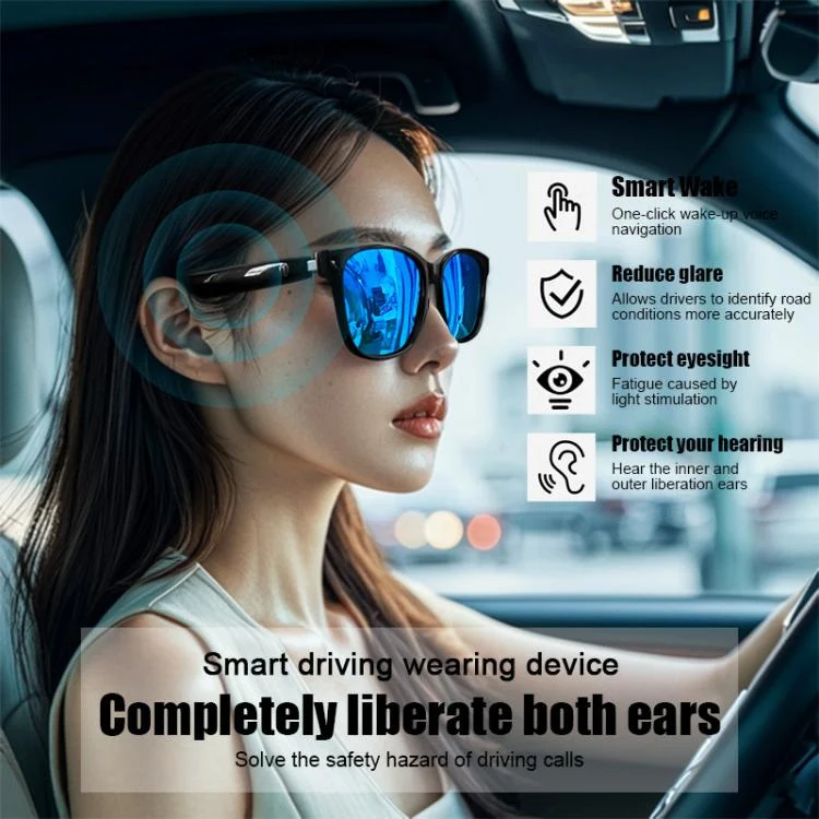 SYA0028203_B3.webp GS08 Smart Glasses, Support AI Smart Chip / Bluetooth Call / Smart Driving Navigatiion - Image 4