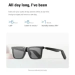 YJ008 Smart Glasses, Support AI Smart Chip / Outdoor Sports / Bluetooth Call - Image 5
