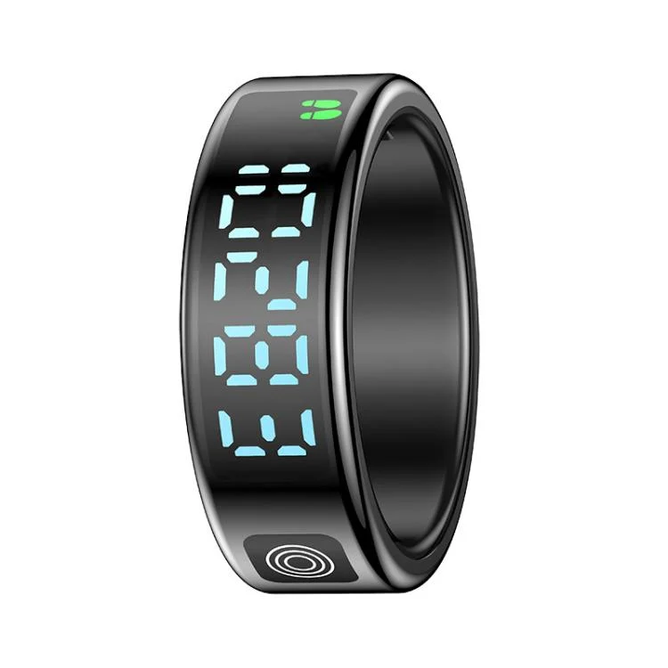 SR08 SIZE 10 Smart Ring, Support Hand Gestures Control / Health Monitoring / Multiple Sports Modes
