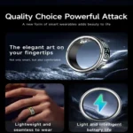 SR08 SIZE 10 Smart Ring, Support Hand Gestures Control / Health Monitoring / Multiple Sports Modes - Image 3