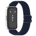 Slide Buckle Nylon Elastic Braided Watch Band - Image 7