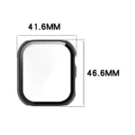Tempered Film Integrated PC Watch Protective Case - Image 3