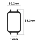 PC Ear Half Coverage Watch Protective Frame - Image 3