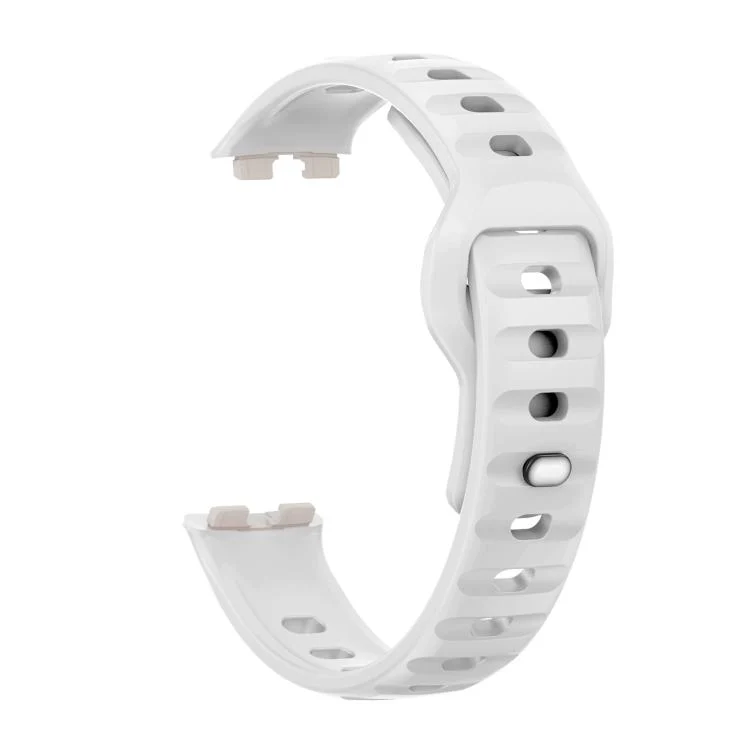 SYA002825201A_1.webp Solid Color Metal Reverse Buckle Wave Silicone Watch Band - Image 7
