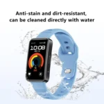 Solid Color Metal Reverse Buckle Wave Silicone Watch Band - Image 6