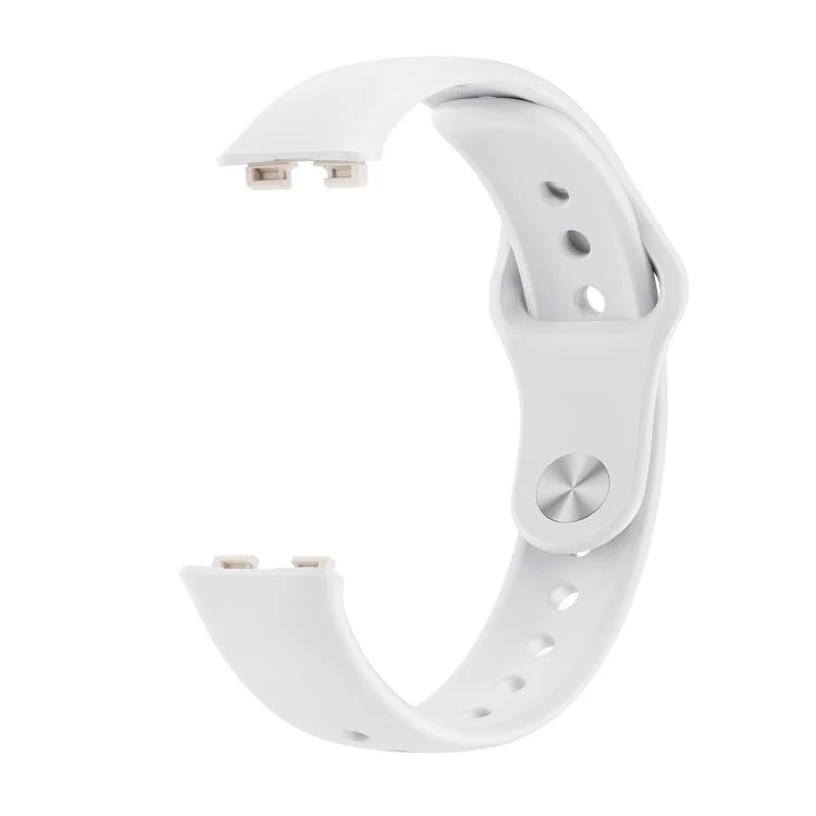 SYA002825301A_2.webp Solid Color Metal Reverse Buckle Flat Silicone Watch Band - Image 7