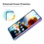 ENKAY Hat-Prince Gradient Airbag TPU Phone Case, For vivo X200 Ultra, For vivo X200 - Image 4