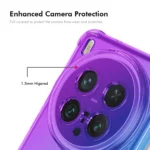 ENKAY Hat-Prince Gradient Airbag TPU Phone Case, For vivo X200 Ultra, For vivo X200 - Image 5