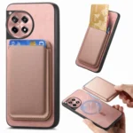 Retro Magsafe Card Bag PU Back Cover Phone Case, For OnePlus Ace 5 / 5 Pro, For OnePlus 13
