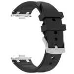 For Redmi Watch 5 / Xiaomi Smart Band 9 Pro Silver Metal Connector Silicone Watch Band - Image 9
