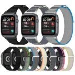 Nylon Loop Hook and Loop Fastener Watch Band - Image 2