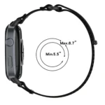 Nylon Loop Hook and Loop Fastener Watch Band - Image 4