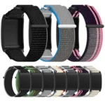 Nylon Loop Hook and Loop Fastener Watch Band - Image 3