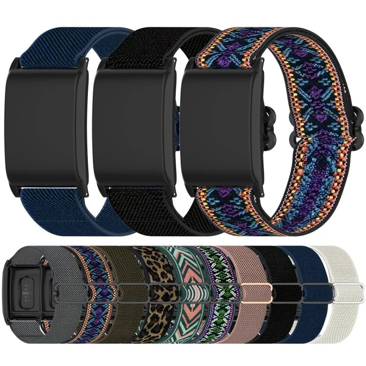 SYA0028507_B1.webp Slide Buckle Nylon Elastic Braided Watch Band - Image 2