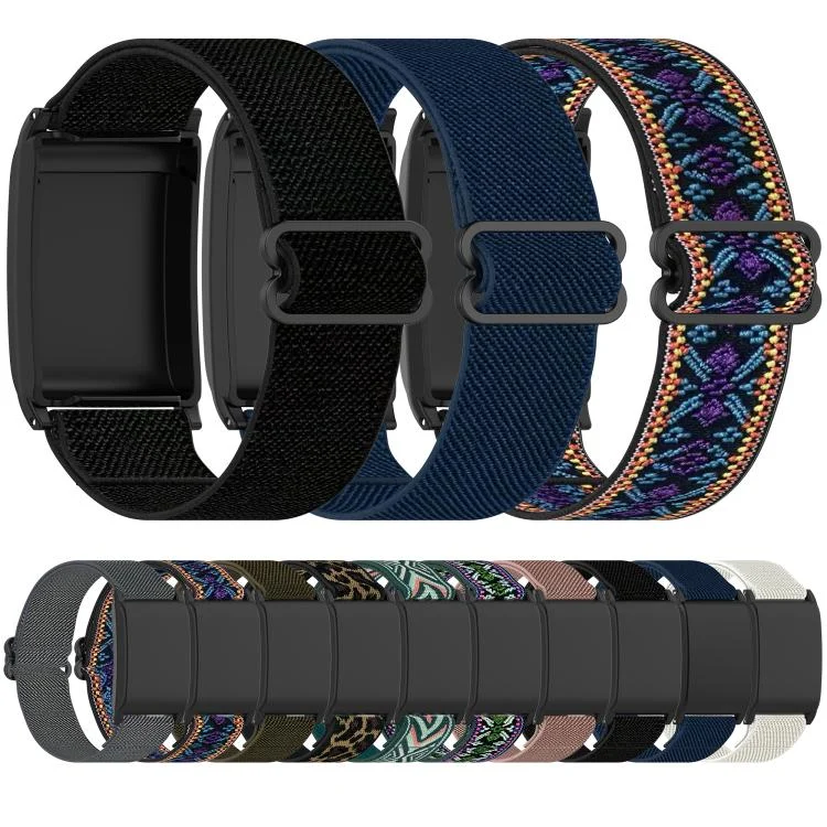 SYA0028507_B2.webp Slide Buckle Nylon Elastic Braided Watch Band - Image 3