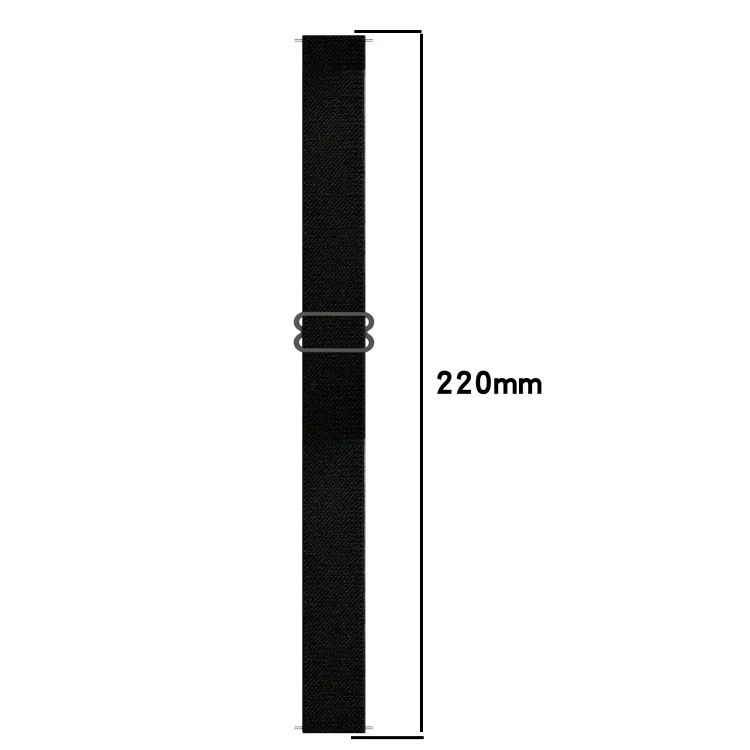 SYA0028507_B4.webp Slide Buckle Nylon Elastic Braided Watch Band - Image 5