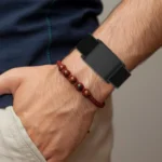 Slide Buckle Nylon Elastic Braided Watch Band - Image 6
