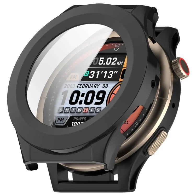 Tempered Film Integrated PC Watch Protective Case