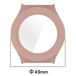 Tempered Film Integrated PC Watch Protective Case - Image 3