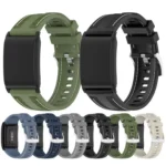 Composite Type Nylon Braided Silicone Watch Band - Image 2
