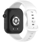 Solid Color Butterfly Buckle Silicone Watch Band - Image 7