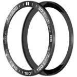 Compete Speed Style Stainless Steel Metal Watch Protective Ring - Image 8