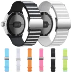 Magnetic Buckle Reflective Nylon Watch Band - Image 2