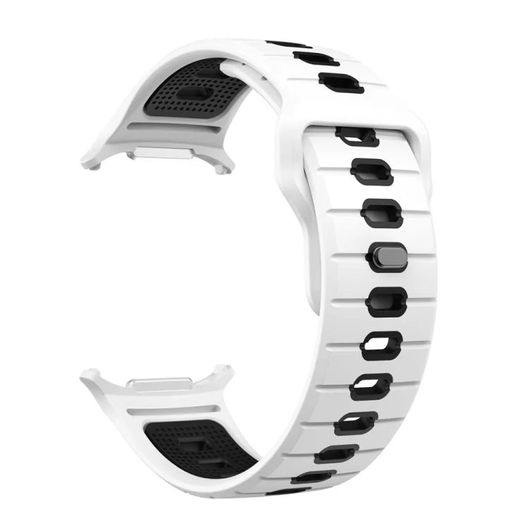 SYA002865401A_2.webp Horizontal Stripes Reverse Buckle Silicone Watch Band - Image 4