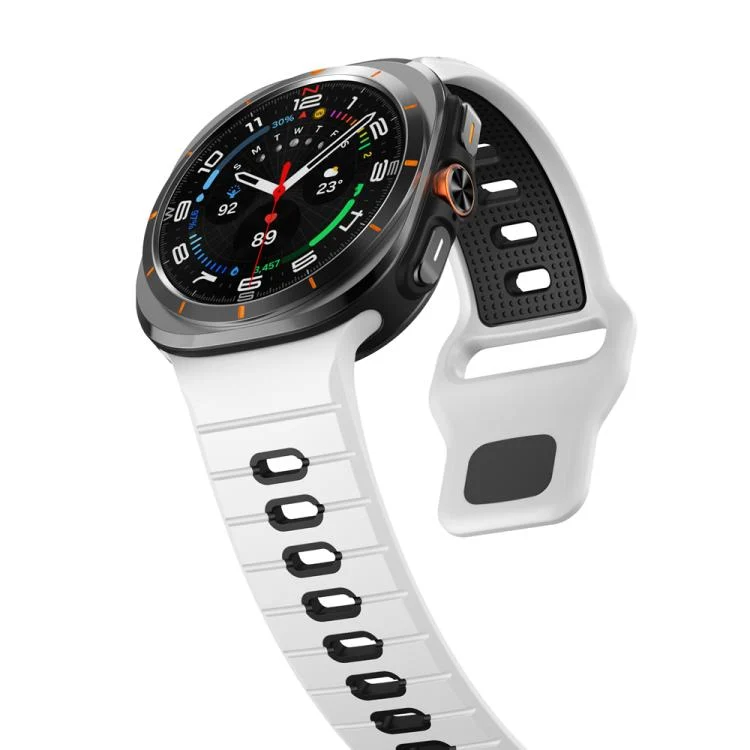 SYA002865401A_3.webp Horizontal Stripes Reverse Buckle Silicone Watch Band - Image 5