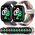 Magnetic Buckle Loop Braided Watch Band - Image 2