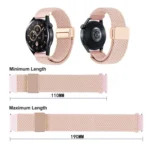 Magnetic Buckle Nylon Braided Watch Band - Image 3