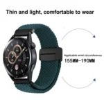 Magnetic Buckle Nylon Braided Watch Band - Image 4