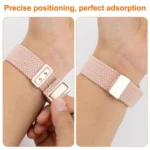 Magnetic Buckle Nylon Braided Watch Band - Image 5