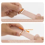 Magnetic Buckle Nylon Braided Watch Band - Image 7