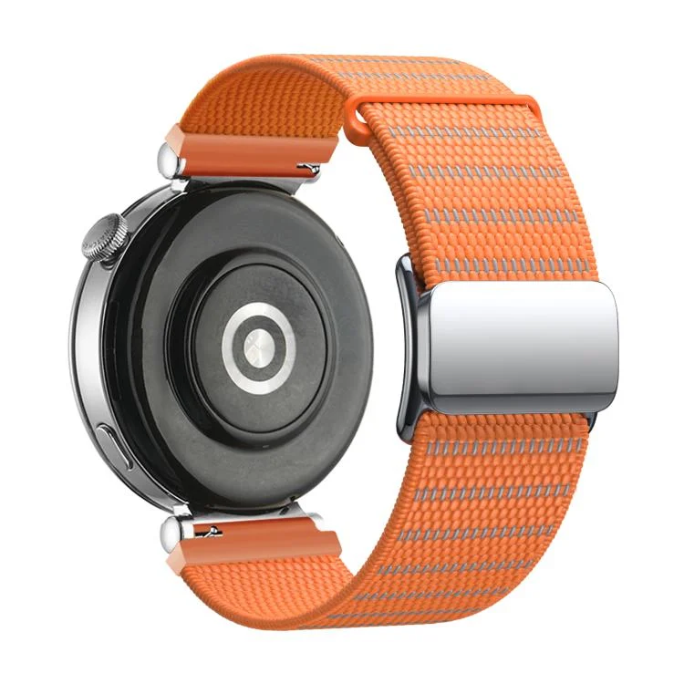 Magnetic Buckle Reflective Nylon Watch Band