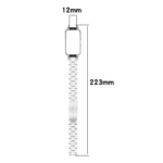 Watch Frame Integrated Three Beads Stainless Steel Watch Band - Image 5