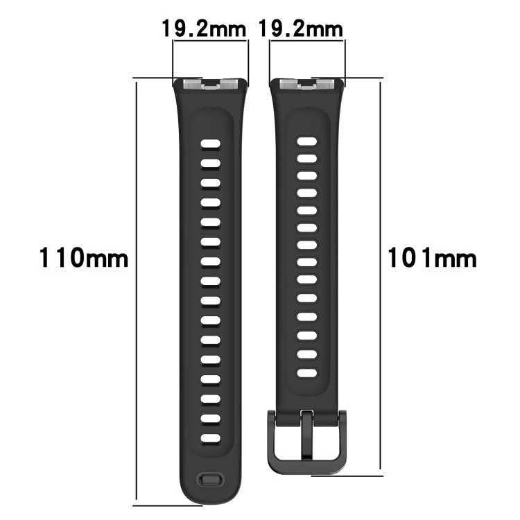 SYA0028752_B4.webp Metal Head Black Nail Button Glossy Silicone Watch Band - Image 5