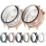 Tempered Film Integrated PC Watch Protective Case - Image 2