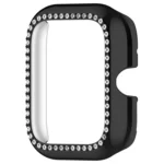 Single Row Diamond Half Coverage Hollow PC Watch Protective Case - Image 8