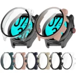 Tempered Film Integrated PC Watch Protective Case - Image 2