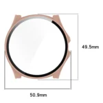 Tempered Film Integrated PC Watch Protective Case - Image 3