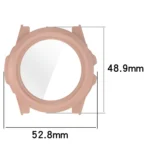 Tempered Film Integrated PC Watch Protective Case - Image 3