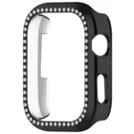 Single Row Diamond Half Coverage Hollow PC Watch Protective Case - Image 8