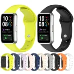 Reverse Buckle Glossy Silicone Watch Band - Image 2