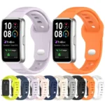 Dot Reverse Buckle Silicone Watch Band - Image 2